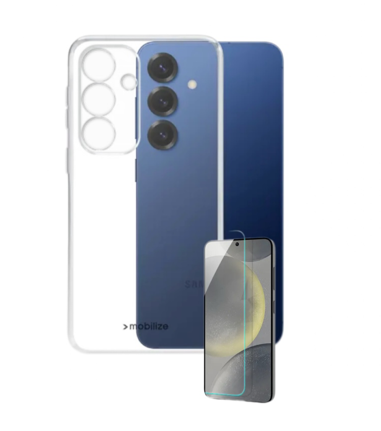 Samsung Galaxy S25 Hoesje + ScreenProtector