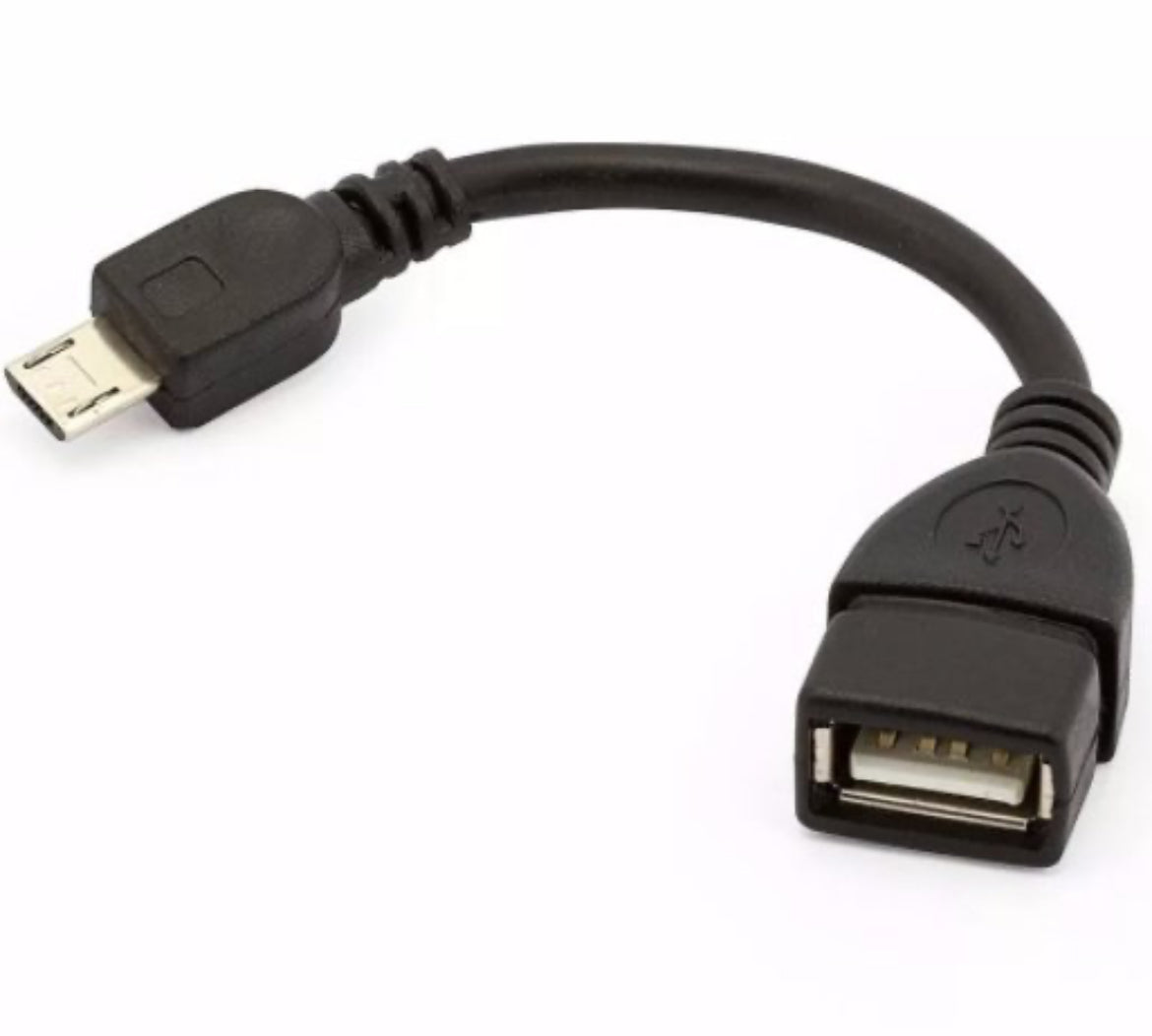 Micro USB naar USB A (OTG) kabel