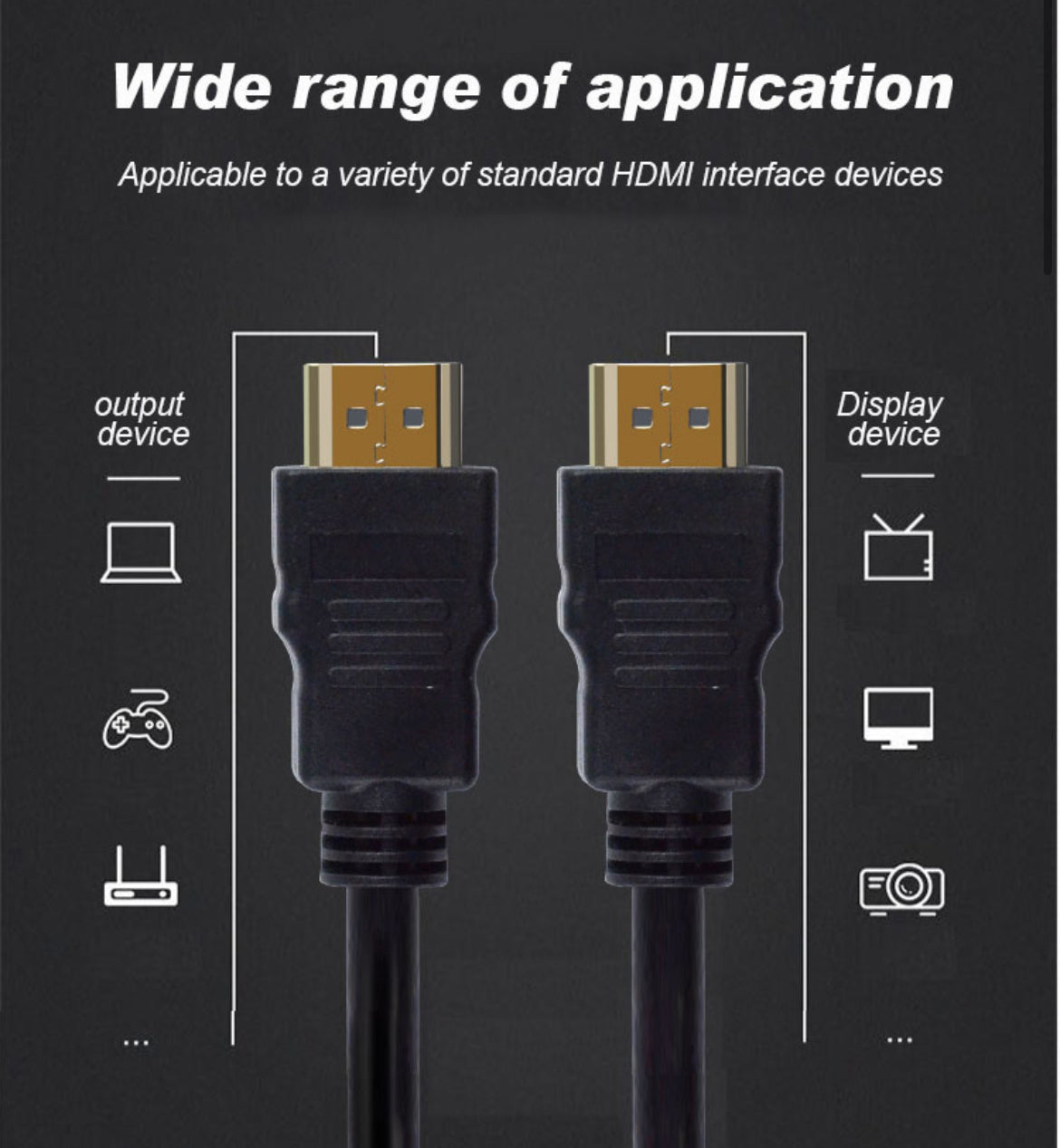 HDMI kabel - 3 Meter - Geschikt voor Playstation 5, TV en Xbox Series X - Ultra HDTV - 4K - Zwart