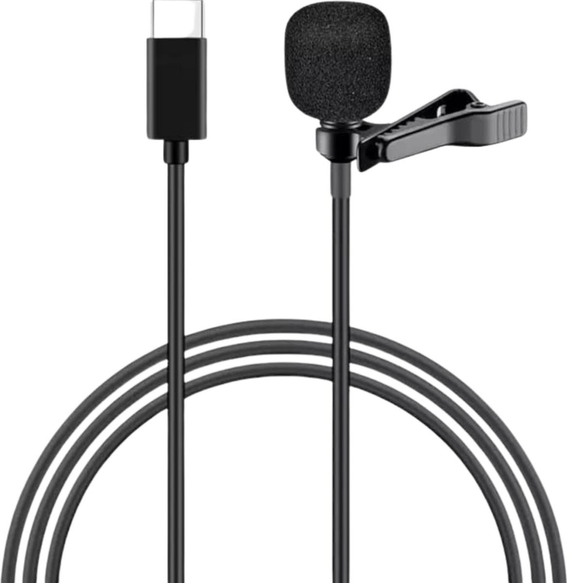 Professionele microfoon voor mobiele telefoon, tablet en laptop