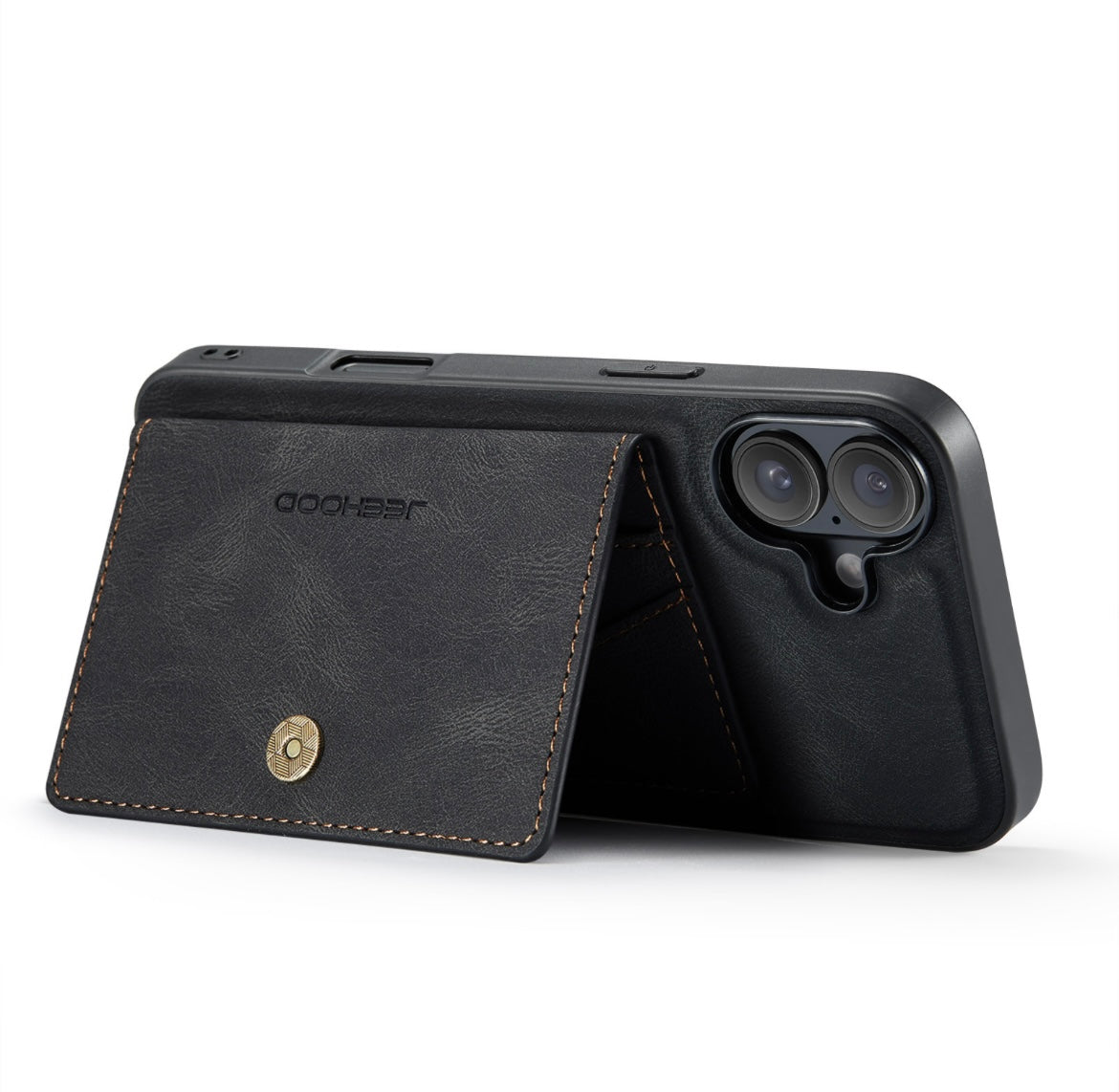 Back cover voor Apple iPhone 15/16 Series - met magnetische pasjeshouder