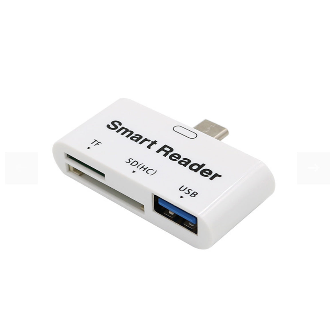 SD Kaartlezer USB Type-C voor Micro SD kaart - Geschikt voor Telefoon, PC en Tablet met USB Type-C aansluiting