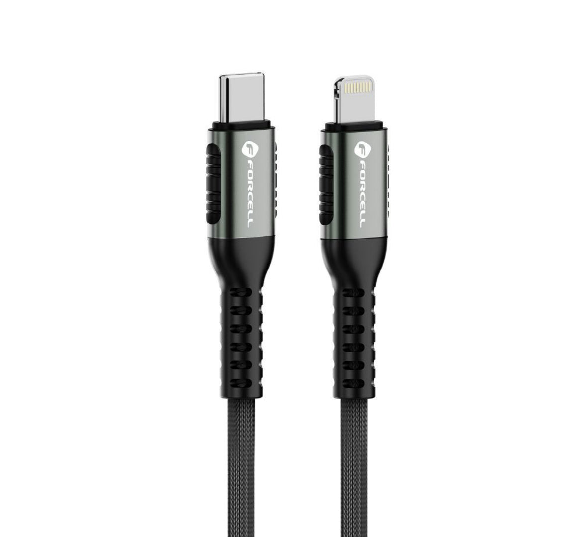 USB-C naar Lightning - Snellader - 27W - Zwart