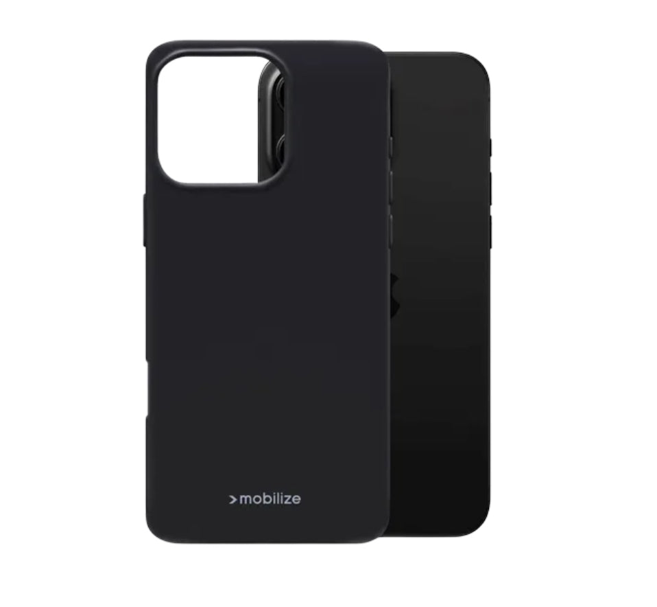 Back Cover Zwart iPhone 16 Series