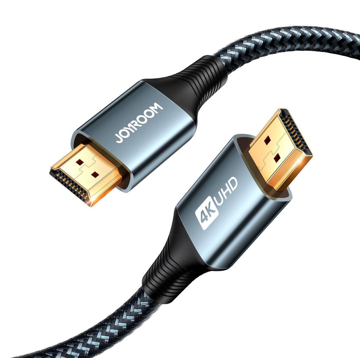 HDMI kabel - Geschikt voor Beeldscherm of TV - 4K/60Hz - 2 meter - Zwart