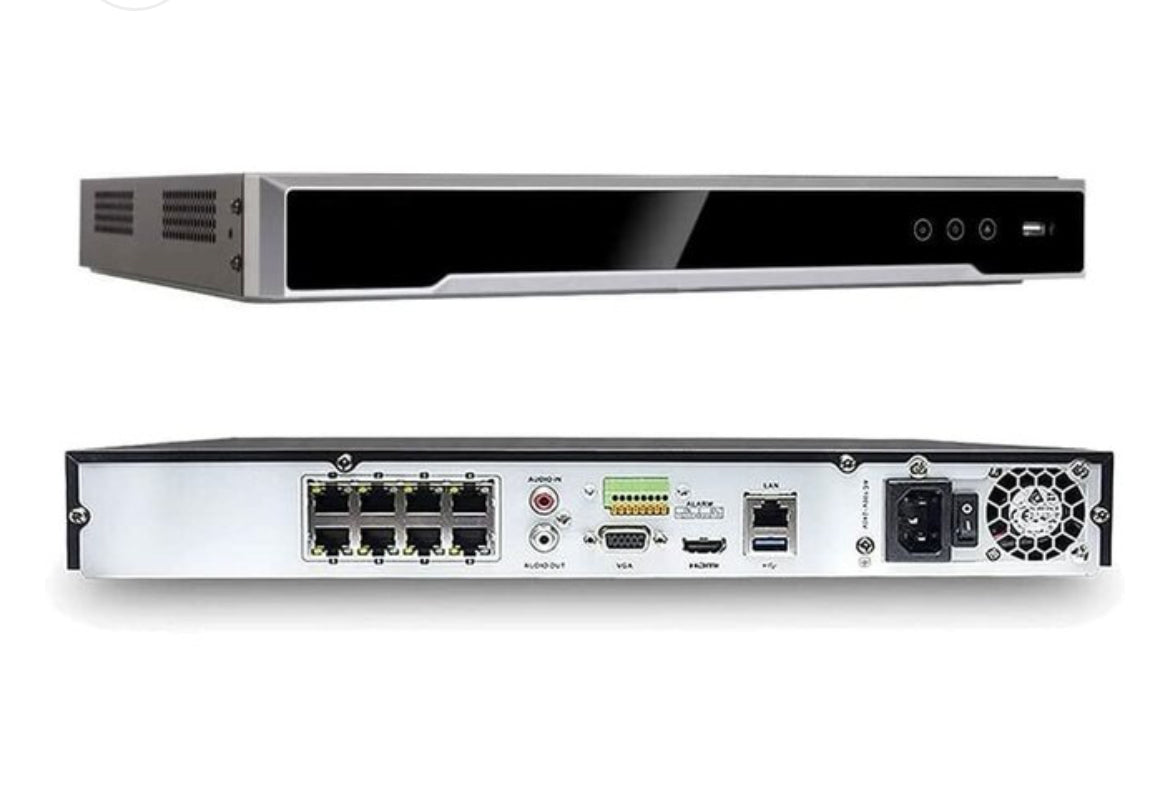 Hikvision NVR DS-7608NXI-K1/8P 8x IP kanalen - 8x PoE