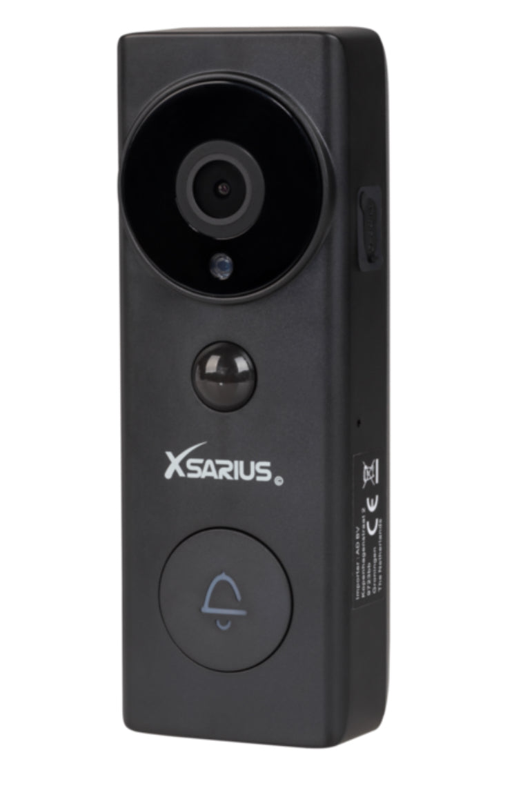 Xsarius Smart Doorbell DB3M – 2K Videodeurbel met Slimme Detectie en Cloudopslag