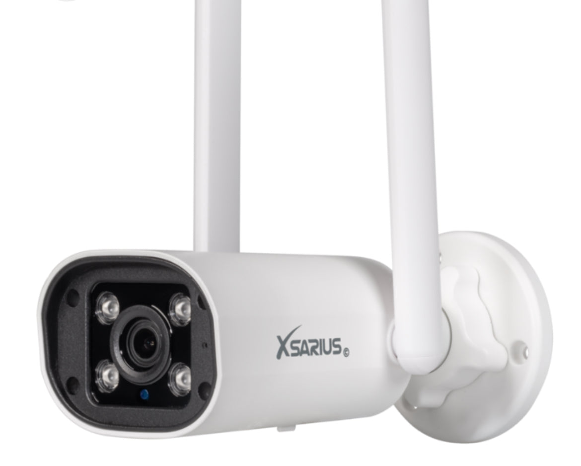 Xsarius Smart IPC B4M WiFi – Dual-Light Bullet Camera met Gezichtsdetectie, Cloudopslag en Spraakbesturing