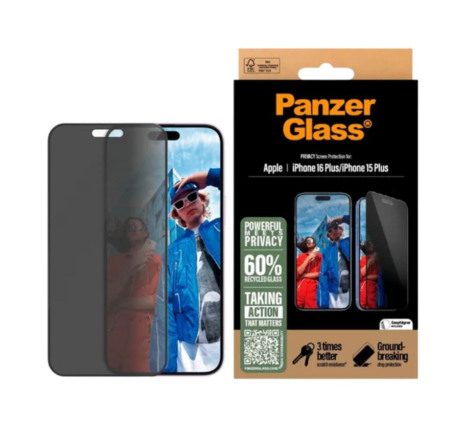 PanzerGlass Privecy iPhone 16 Series
