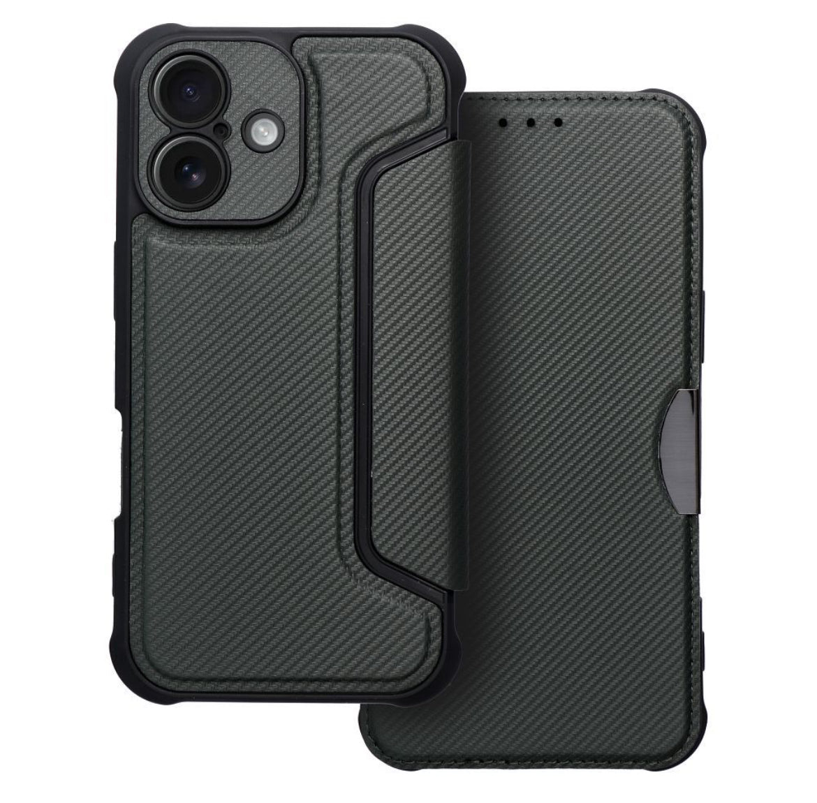 Book case voor Apple iPhone 16 Series