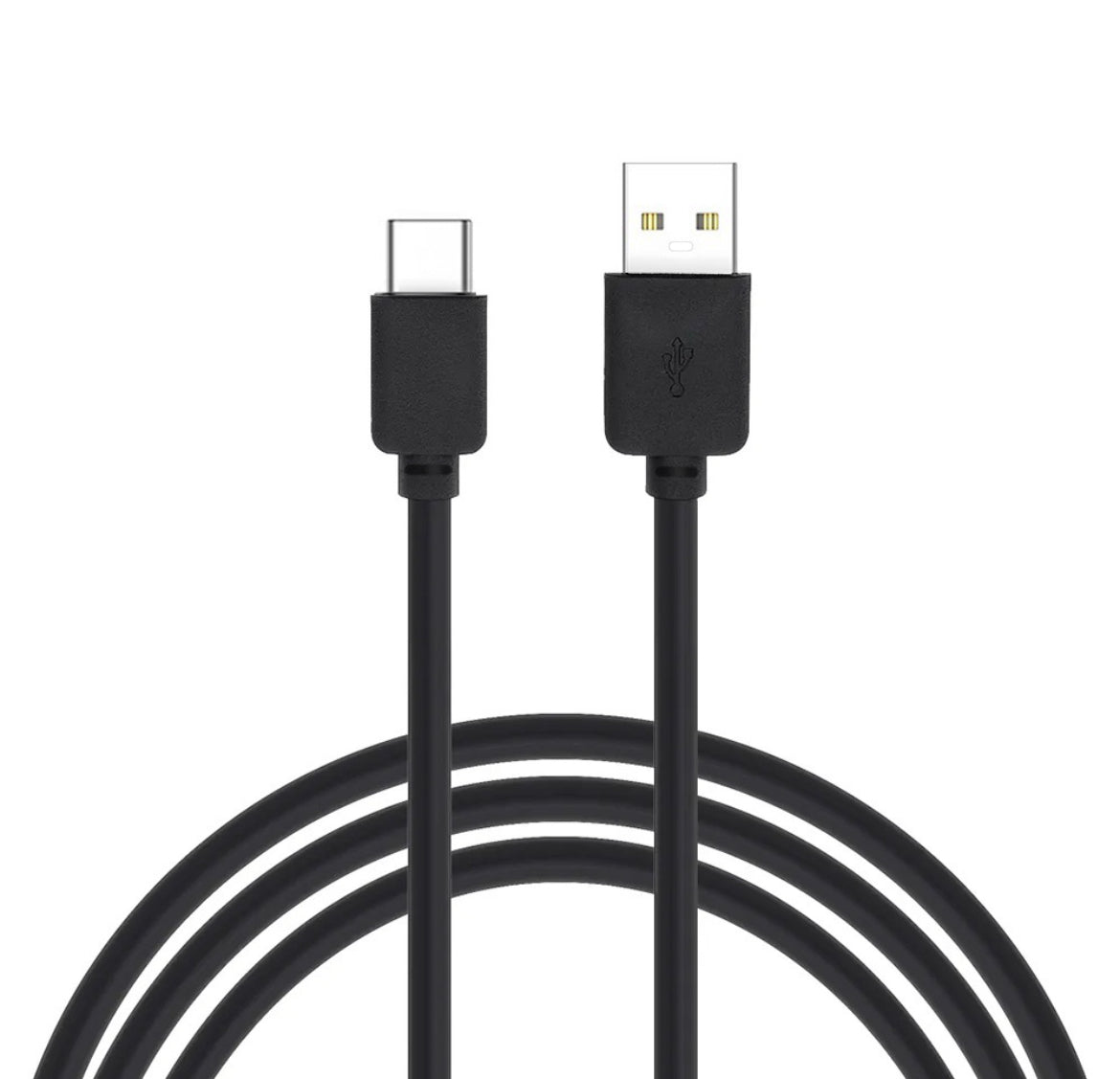 USB A naar USB-C kabel - 3 Meter - Zwart