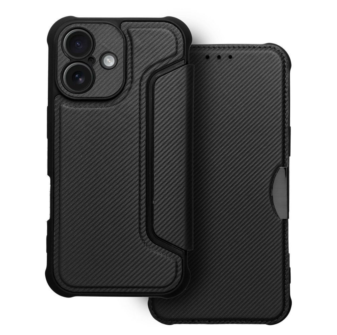 Book case voor Apple iPhone 16 Series