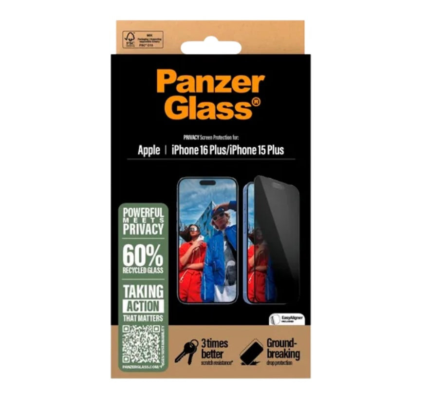 PanzerGlass Privecy iPhone 16 Series