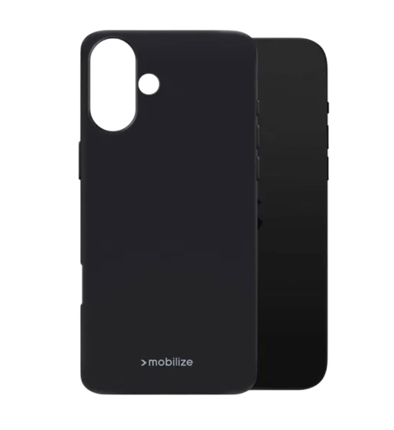 Back Cover Zwart iPhone 16 Series