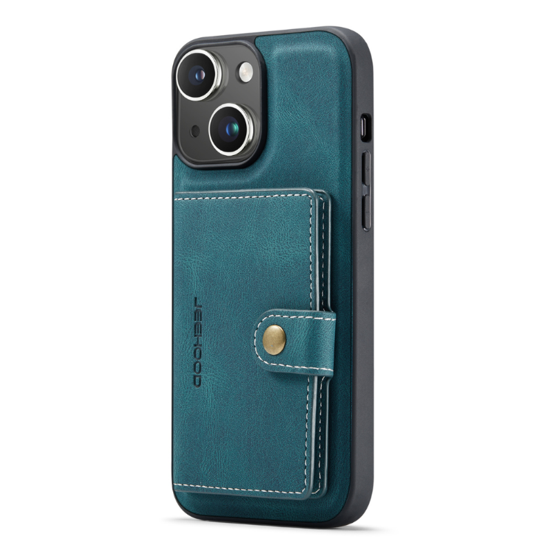 Back cover voor Apple iPhone 15/16 Series - met magnetische pasjeshouder