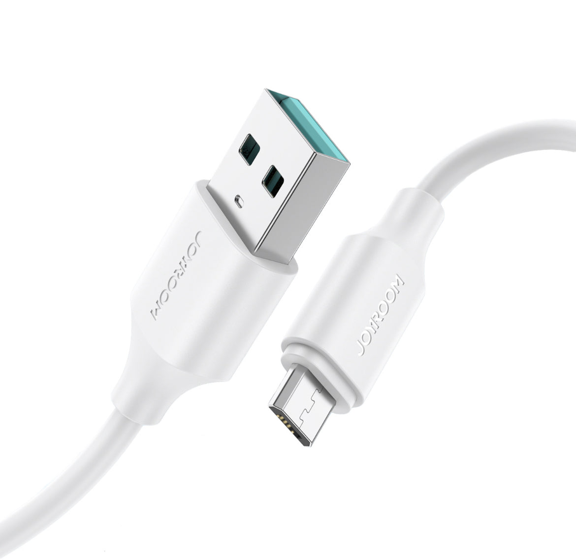 USB-A naar Micro USB Kabel - 2 meter - 2.4A - Wit