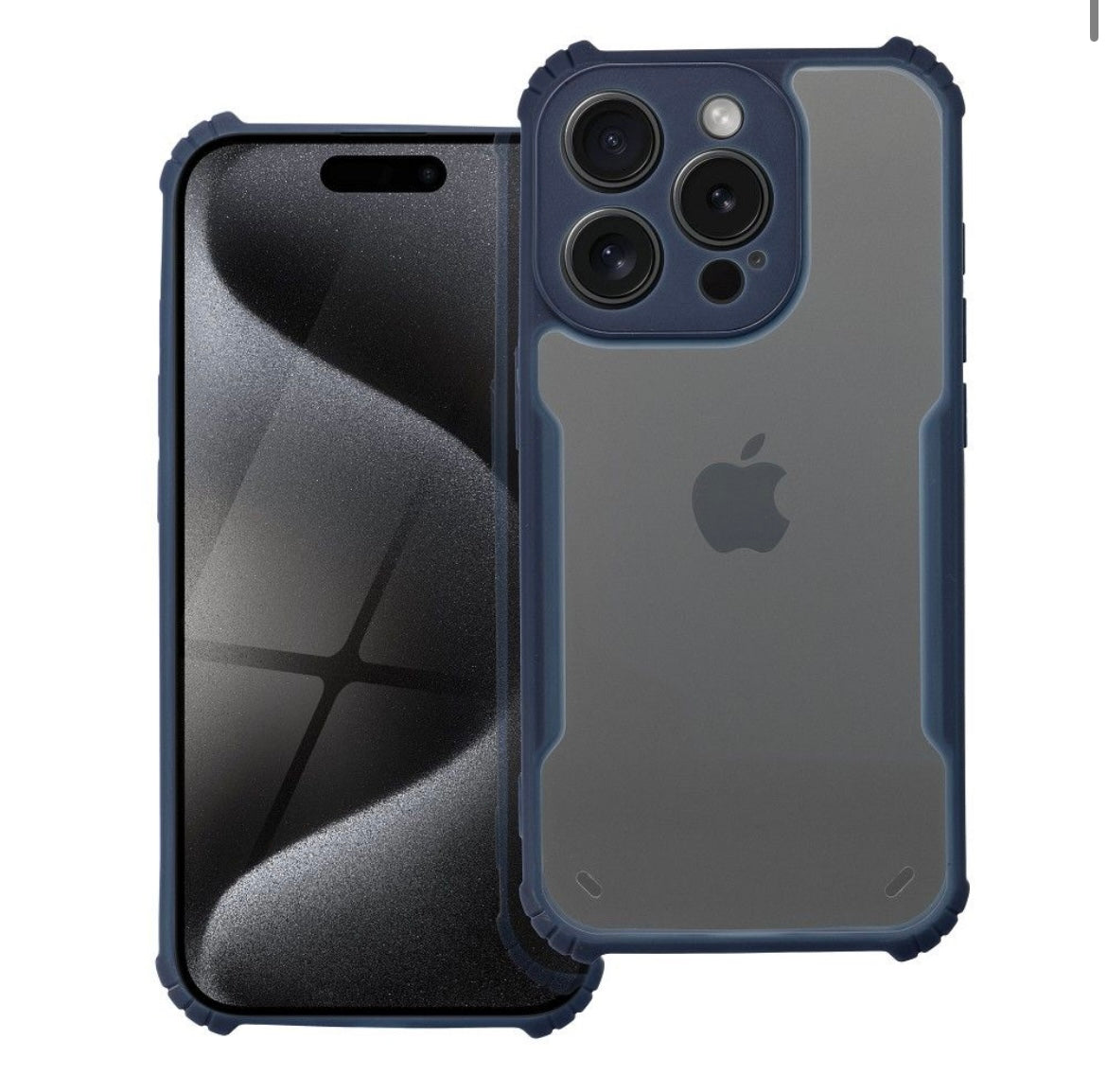 Back cover voor Apple iPhone 15/16 Series - Shockproof Back Cover - Anti Drop Case