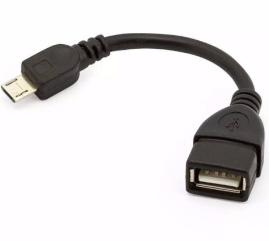 Micro USB naar USB A (OTG) kabel
