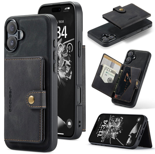 Back cover voor Apple iPhone 15/16 Series - met magnetische pasjeshouder