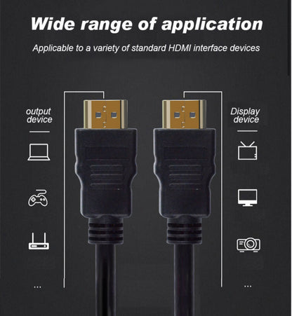 HDMI kabel - 3 Meter - Geschikt voor Playstation 5, TV en Xbox Series X - Ultra HDTV - 4K - Zwart