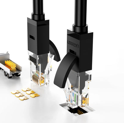 Internetkabel - Ethernet kabel - Cat6 - Tot 1000 Mbps - 15 Meter - Grijs