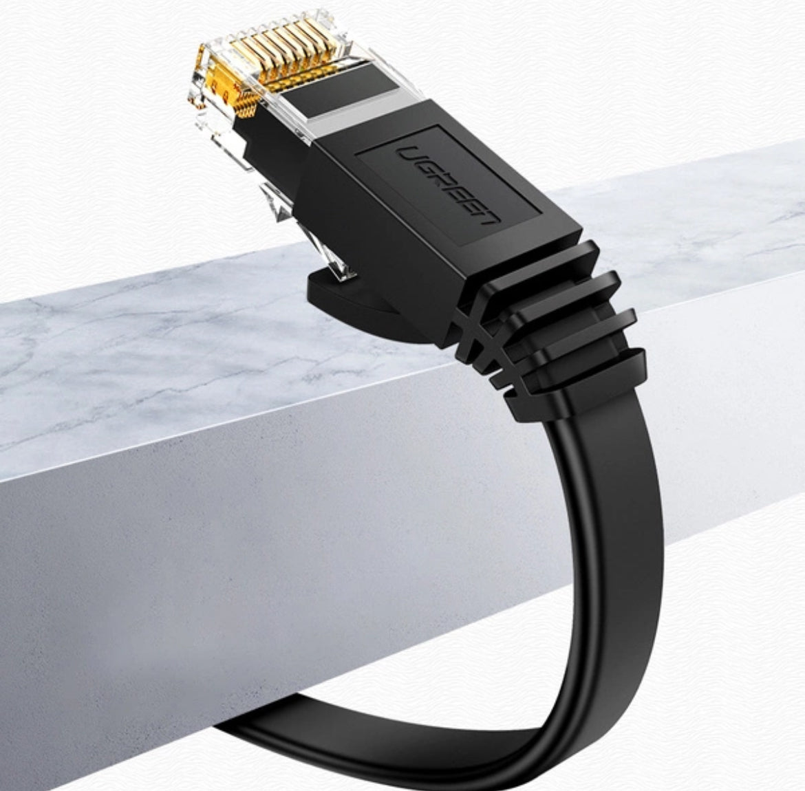 Internetkabel - Ethernet kabel - Cat6 - Tot 1000 Mbps - RJ45 - Zwart