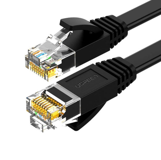Internetkabel - Ethernet kabel - Cat6 - Tot 1000 Mbps - RJ45 - Zwart