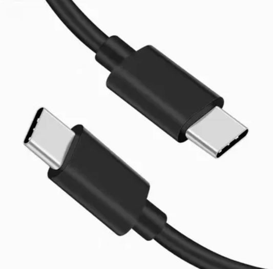 USB-C Oplaadkabel - USB-C naar USB-C - 1.0 Meter - 40W - Zwart