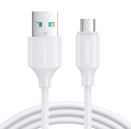 USB-A naar Micro USB Kabel - 2 meter - 2.4A - Wit