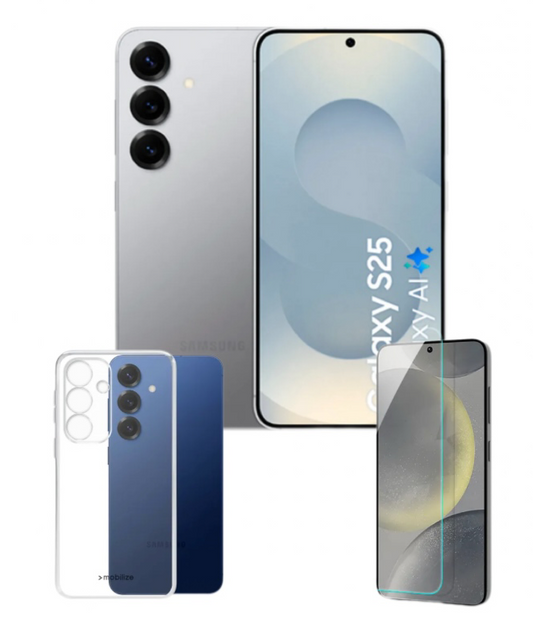 Samsung Galaxy S25 + Gratis Hoesje + Gratis ScreenProtector