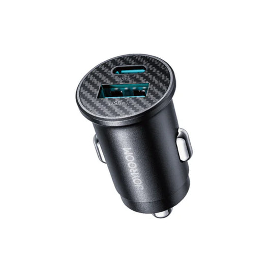 Autolader USB-A en USB-C - Sigarettenaansteker - 15W - Zwart