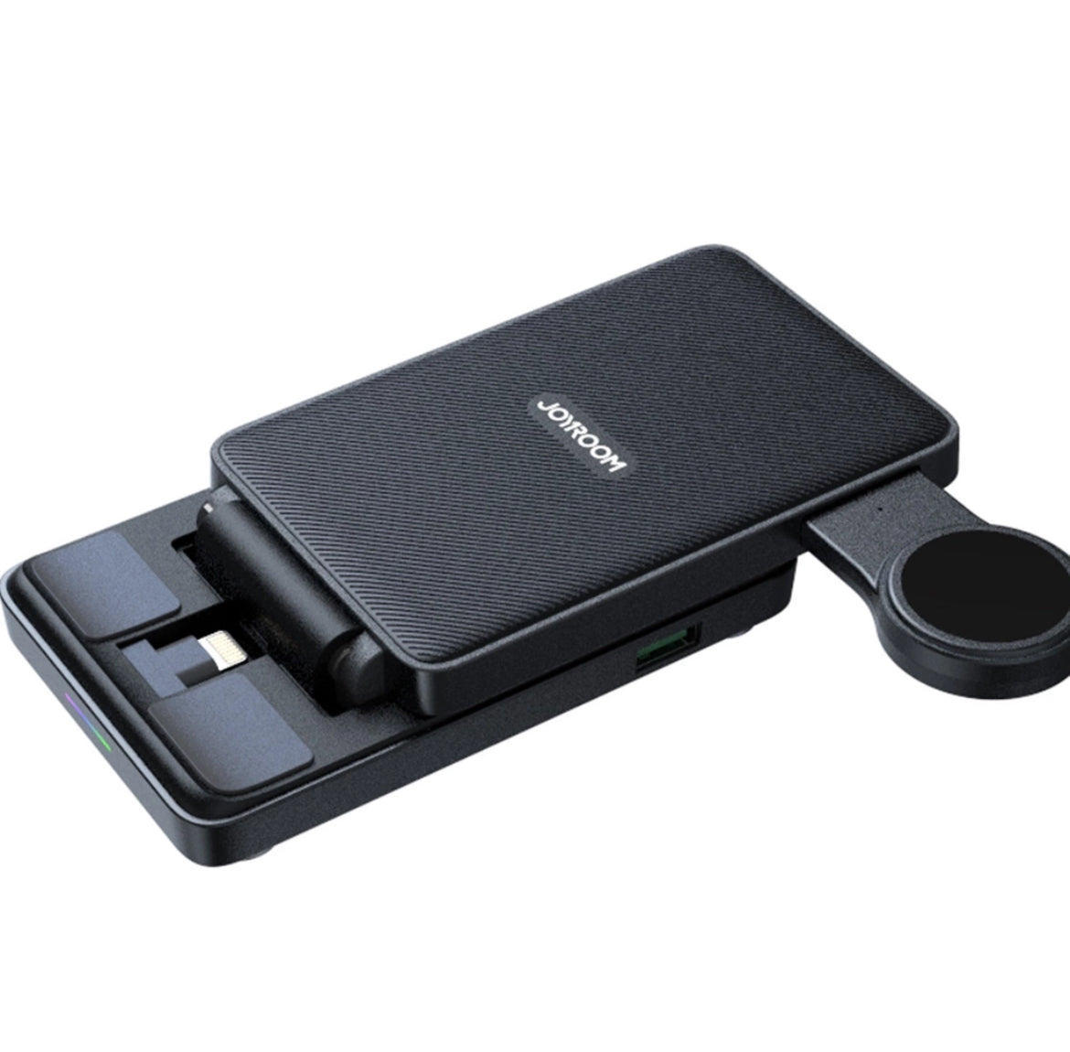 4 in 1 Oplaad station station geschikt voor MagSafe & iWatches - Zwart