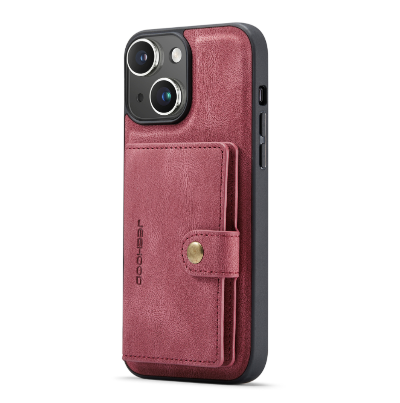 Back cover voor Apple iPhone 15/16 Series - met magnetische pasjeshouder